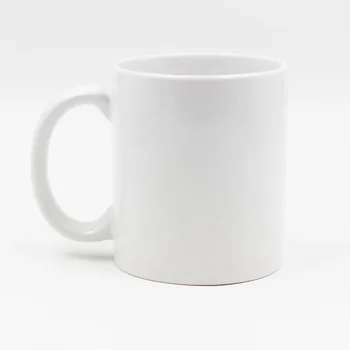 plain porcelain mugs