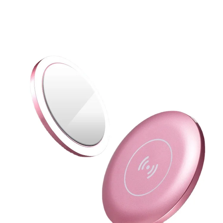 Wireless Charging LED Handheld Mirror