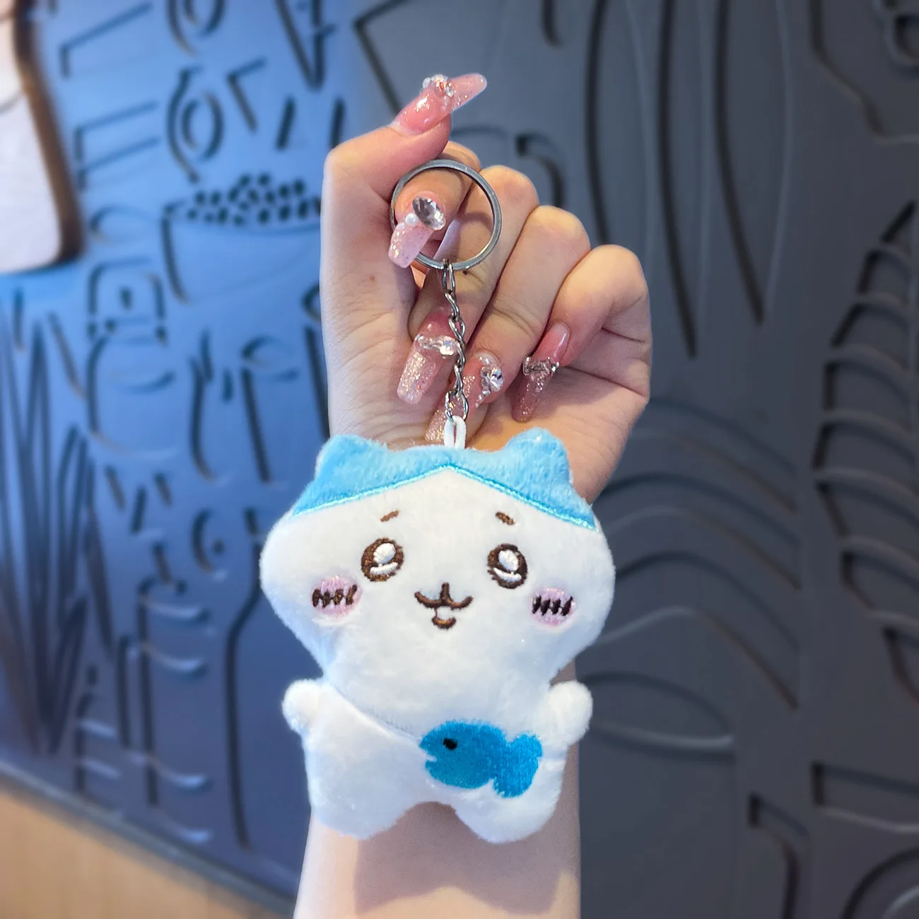 Jijka Wow Female Cute Doll Chiikawa Bag Pendant Crystalline Plush