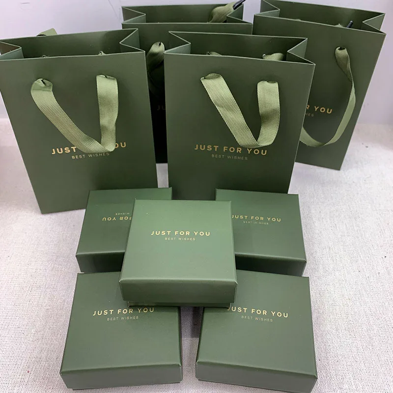 Ribbon Earrings Ring Jewelry Packaging 