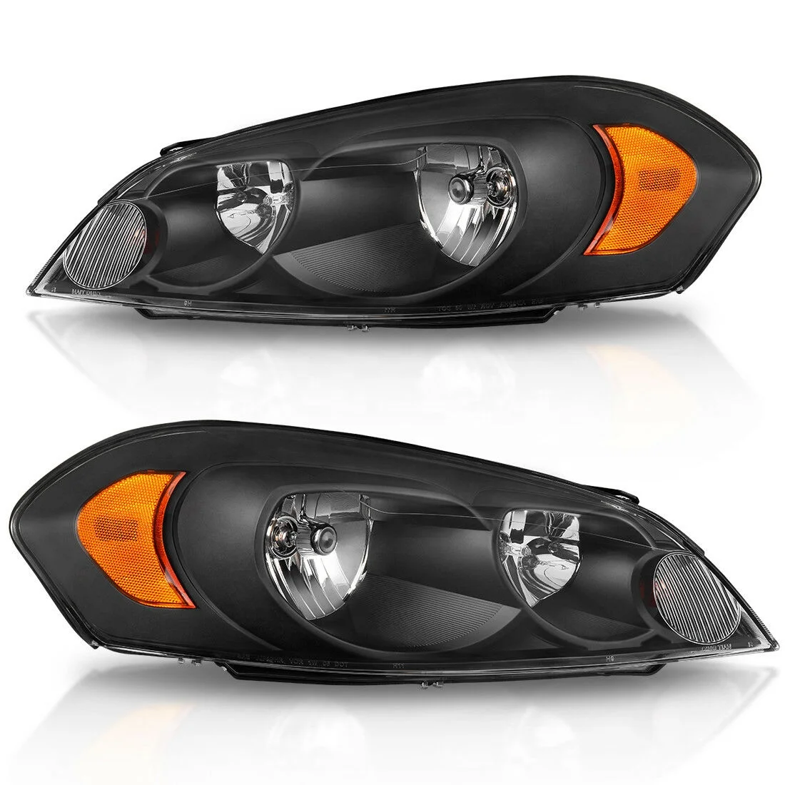 Para For Chevy Impala 2006-2010 2011 2012 2013 Kit de faros LED+