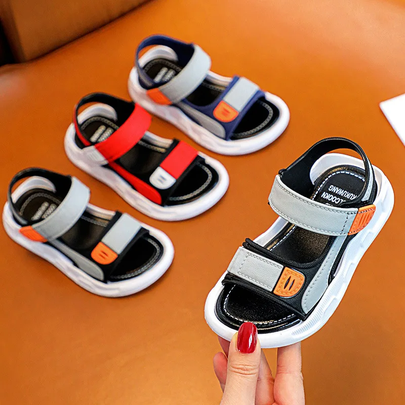 Baby Sandals Comfortable The New Baby Baby Girl Baby Boy SummerSoft  BottomBaotou Anti-kick Toddler Shoes Kindergarten Baby Shoes