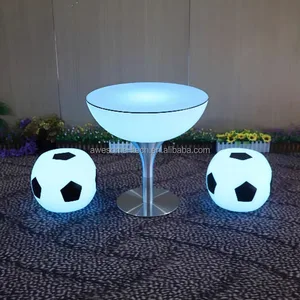 Party Waterproof Glowing bar Table Illuminated Led Dining Table