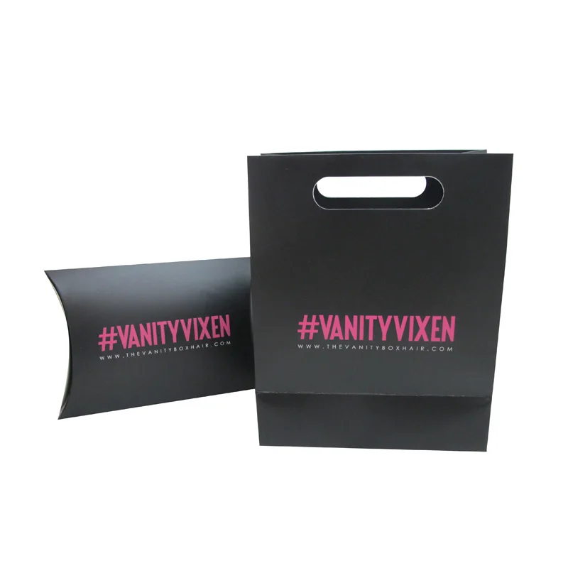 Плетеная упаковочная подушка для париков Индивидуальная коробка наращивания