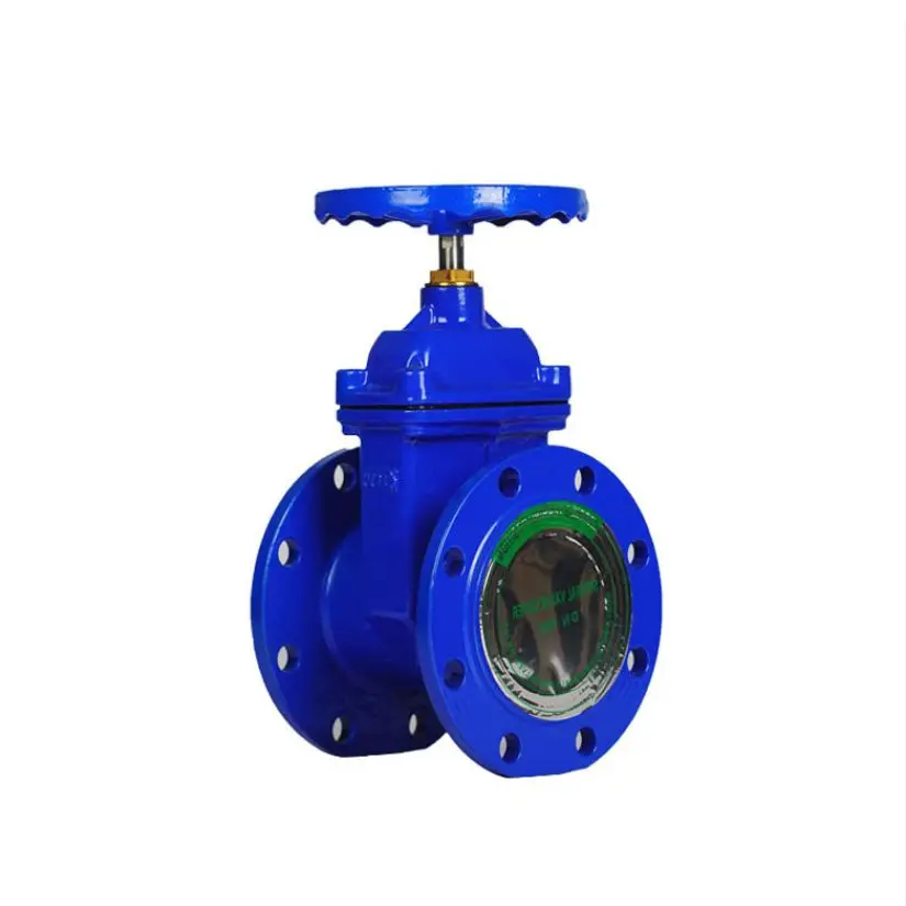 WESDOM BS 5163 PN16 8 дюймов 200 мм высокопрочный упругий подъемный клапан с маховиком