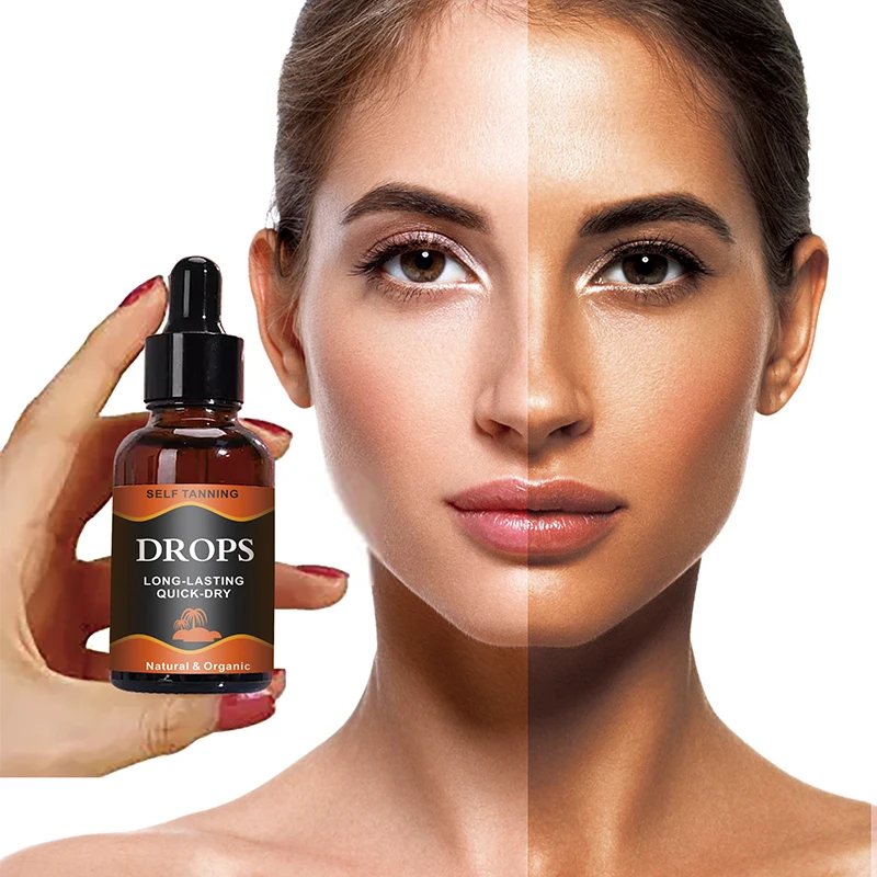 Wholesale Private Vegan Organic Drops Manufactures Natur Skin Darken