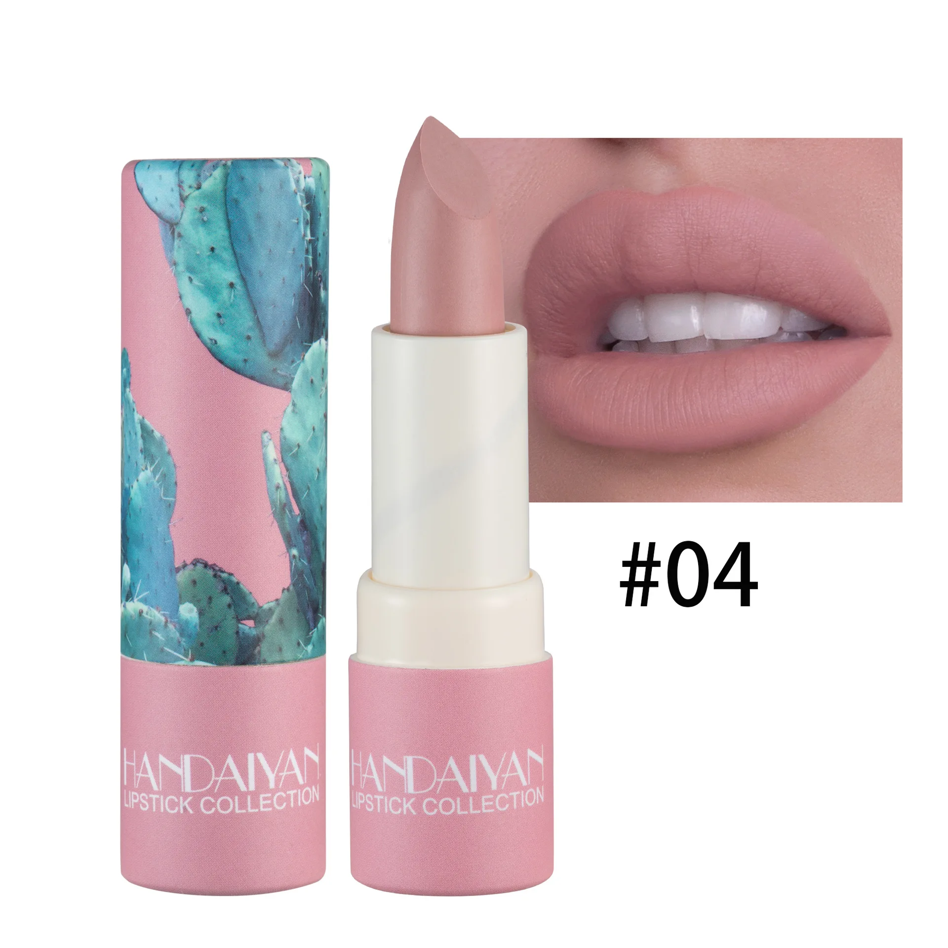 Moisturizing Cute OEM Stick Matte Smooth Multi-colored Matte Lipstick