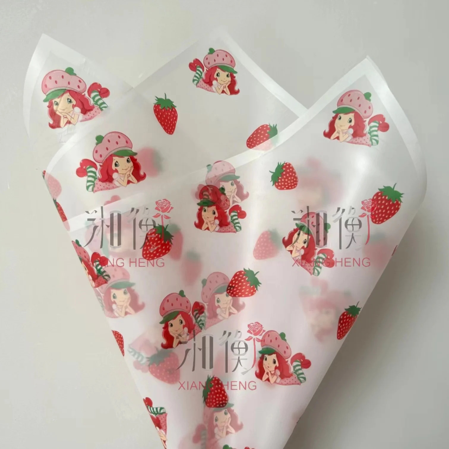 Newest Design Flower Wrapping Paper Bow and Little Girl Flower Wrapping Paper Wholesale Florist Materials