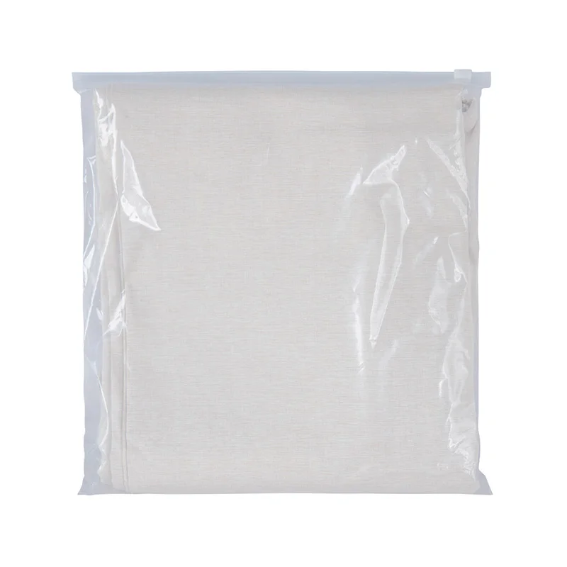 Wholesale Solid Color Linen Texture Fabric Modern Bath Curtain