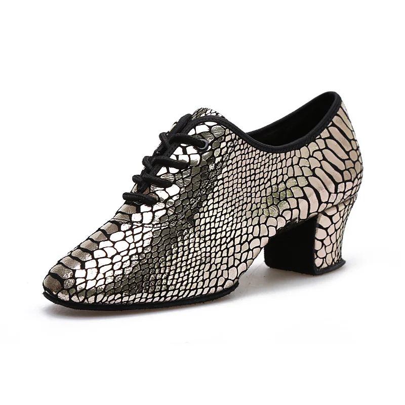 Lace up Latin Salsa Practice Dance Shoes
