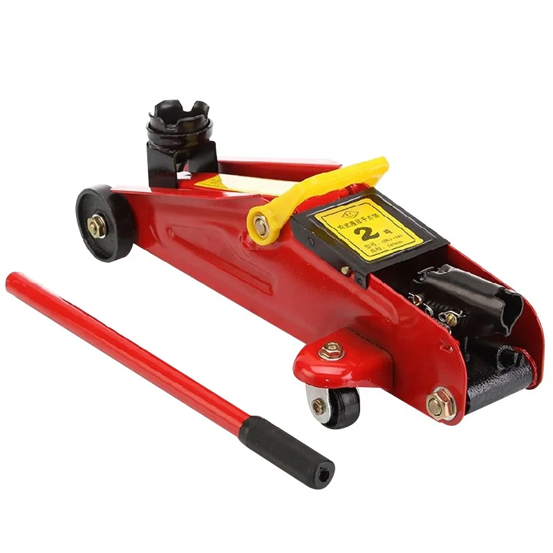 Steel Heavy Duty Floor Jack 2 Ton Capacity Fast Lift Service Jack