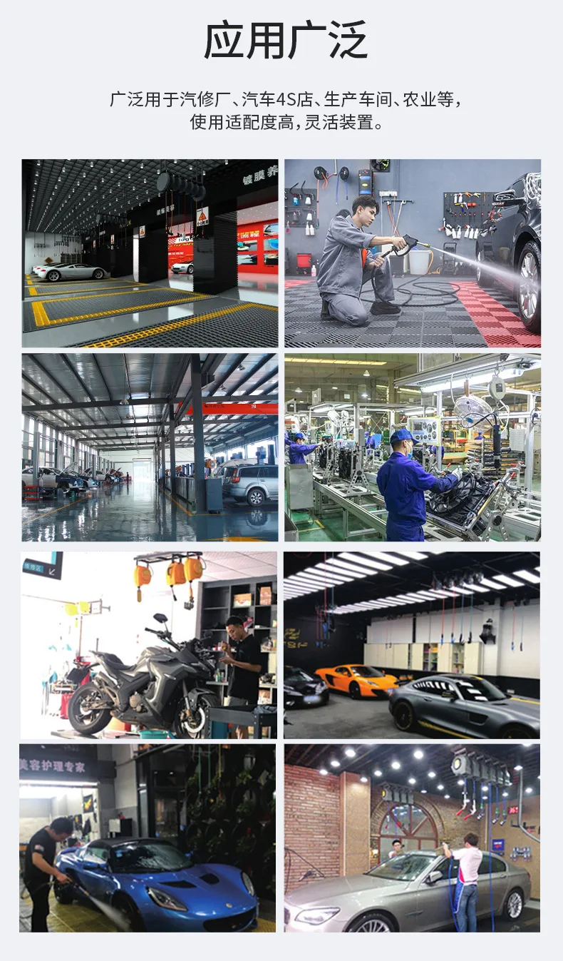 Heavy Duty Wall Mounted Hose Reel Garden Automatic High Pressure Hose