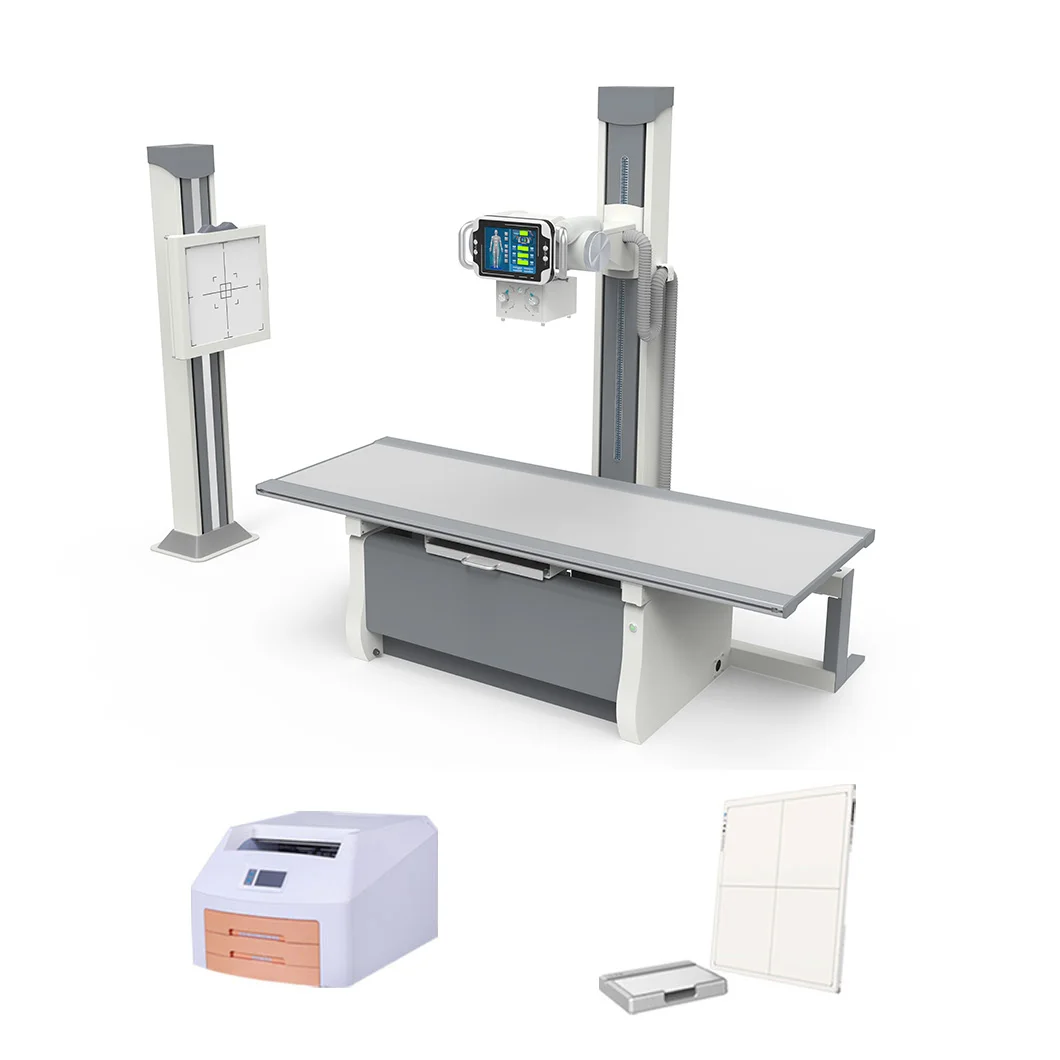 Medical High Frequency Radiography System Digital Stationary DR X Ray Machine Scanner Prices