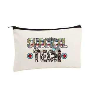 Personalized Cosmetic Bag for Women - Lightweight Travel Organizer with Letter Design Valentine's Day Customized Gifts