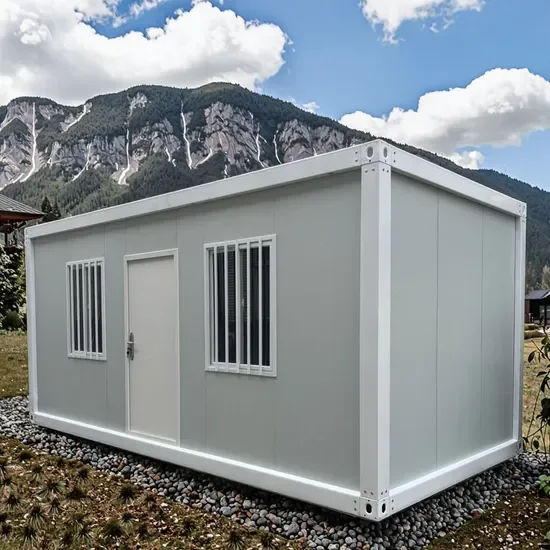Low Portable Flat Pack Australian Standard Homes Prebuilt Garage Container House for Storage