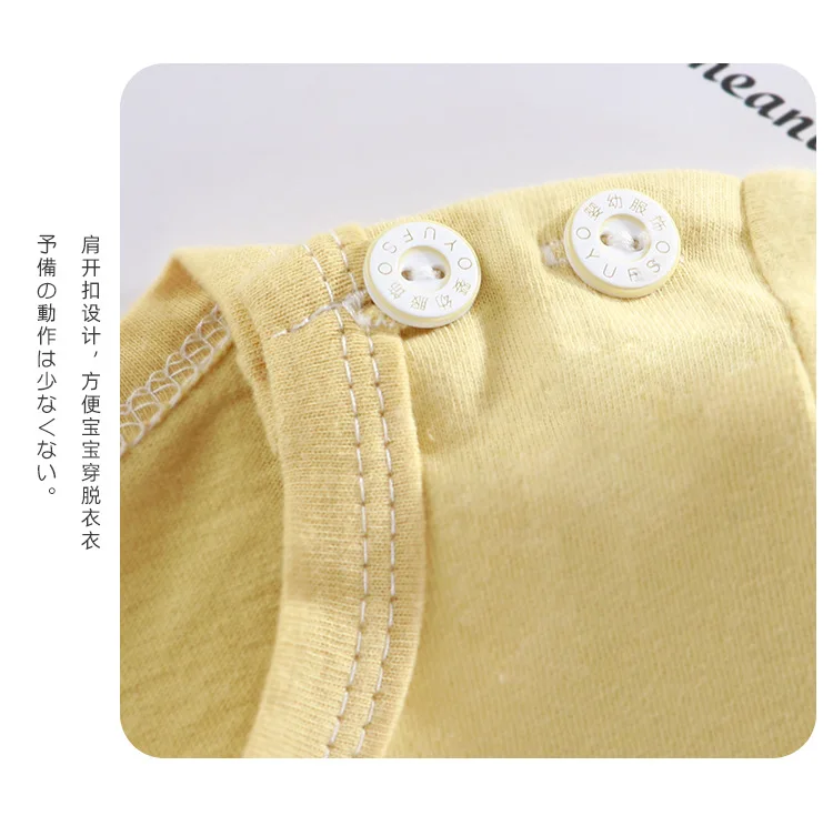 Children's t-shirt short-sleeved summer boy's cotton suit female treasure summer shorts baby clothes