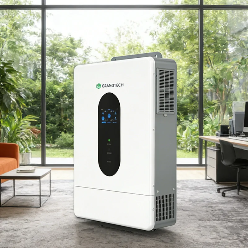 10 кВт, 8 кВт, 15 кВт күн энергиясы гибридті инверторы, 6 параллельді гибридті күн энергиясы инверторы, 12 кВт, 48 В бөлінген фазалы, 120/240 В, ірі күн энергиясы жүйелері үшін