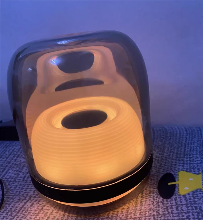 New 4th Generation L20 Wireless Speaker Crystal Glass Full Screen