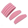 Limas pulidoras de uñas rosas
