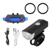 2255+918 Set luci bici Blu