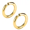 1 pair gold 2.5*10