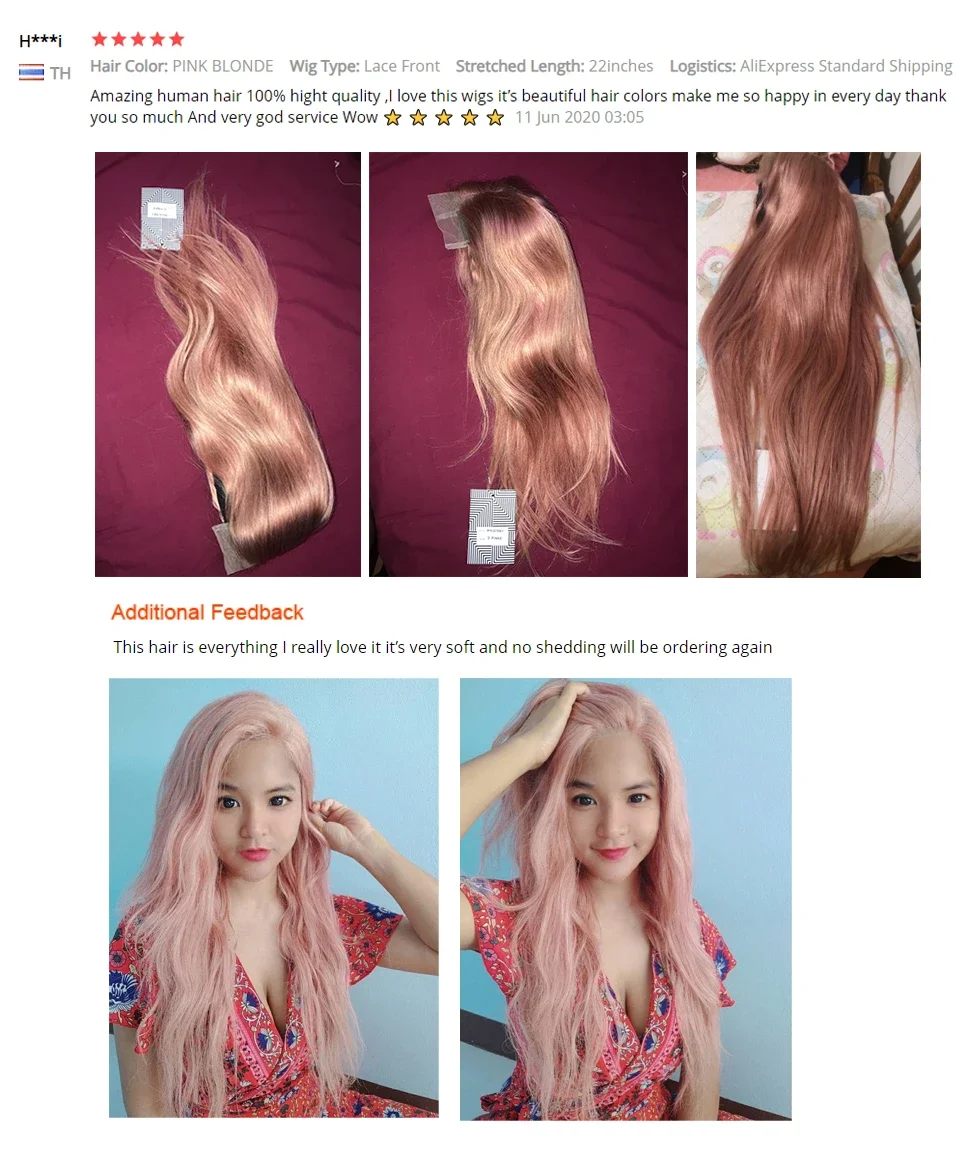 Glatte menschliche Haare blonde Lace Front Perücke gerade Bob Verschluss Gold brasilianische Highlight Cosplay Perücken_voghion.com