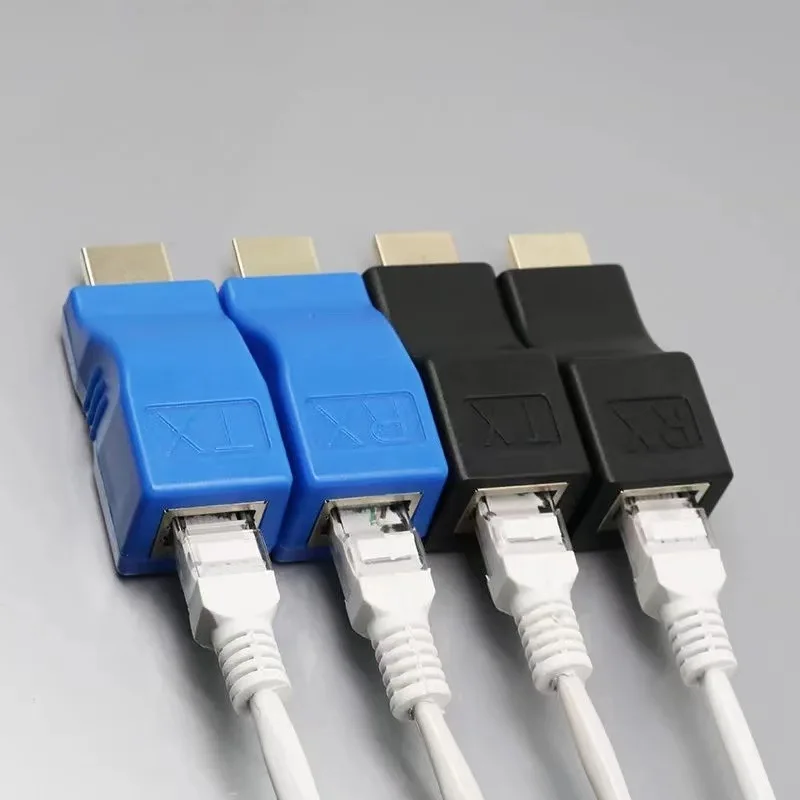 Factory Price Hdmi to Cat5 Cat6 Rj45 Converter 4k Hdmi Extender 30mtr