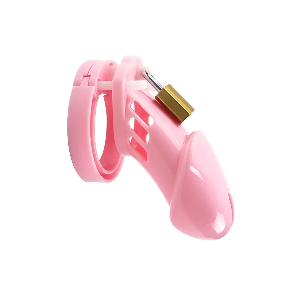 Nouveau mâle souple Silicone chasteté serrure Cage en plastique chasteté cage à oiseaux temporisation Cages pour hommes