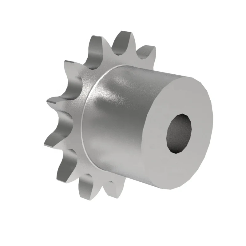 Simplex 12B Steel Drive Chain Sprocket Wheel Teeth Z13 Z15  Hub Type Prebore No Keyway with Hardened Teeth