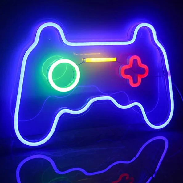 New PlayStation 4 PS4 LED Neon Light Signs Home Décor Boy Girl Friend Gift