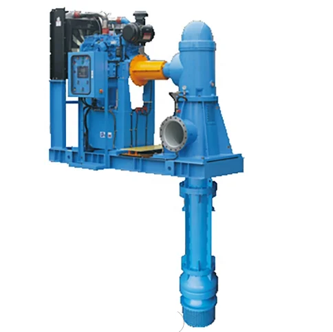 LJC diesel Engine Driven High Pressure Head Type Submersible Deep Well Water Pump Vertical Turbine Pump