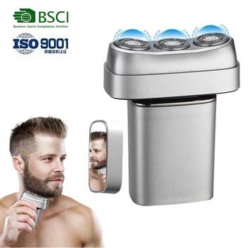 Electric Hair Shaver Waterproof Groin Trimmer Mini Electric Shaver Pocket Size Waterproof Razor