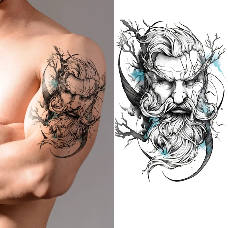 Animal Design Temporary Tattoo Sticker Non-Toxic Waterproof and Sweat Proof Printed on Body Paper for Party Use