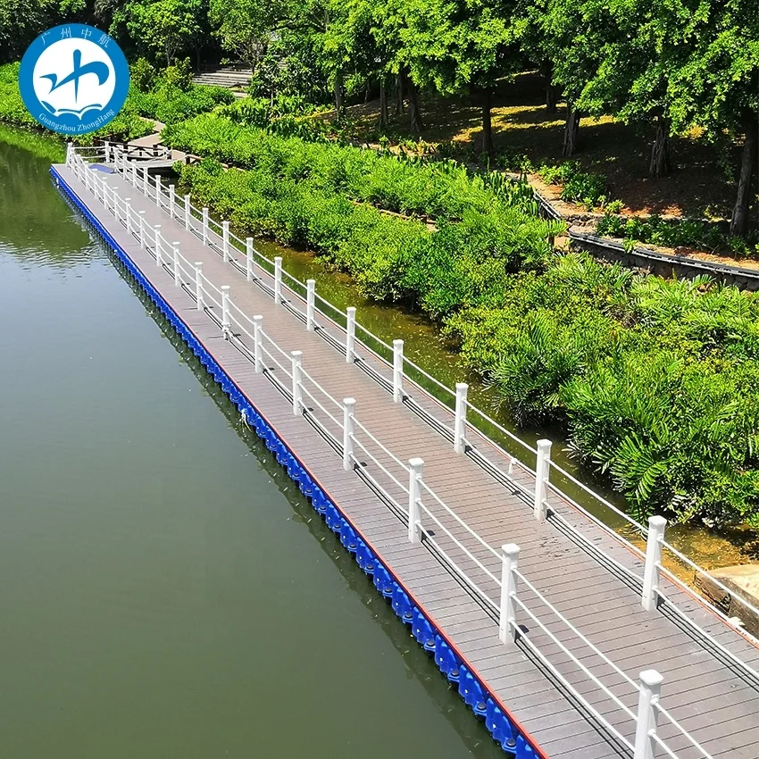 Good Price Floating Pontoon GZZH Floating Dock Bangladesh Myanmar Market Making a Floating Pontoon