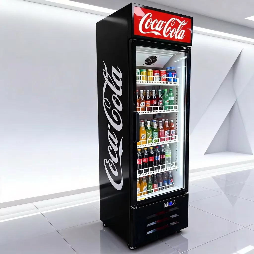 Coca-Cola 冷蔵庫 2015年製 Commercial Single Door Vertical Glass Door Refrigerator Coca