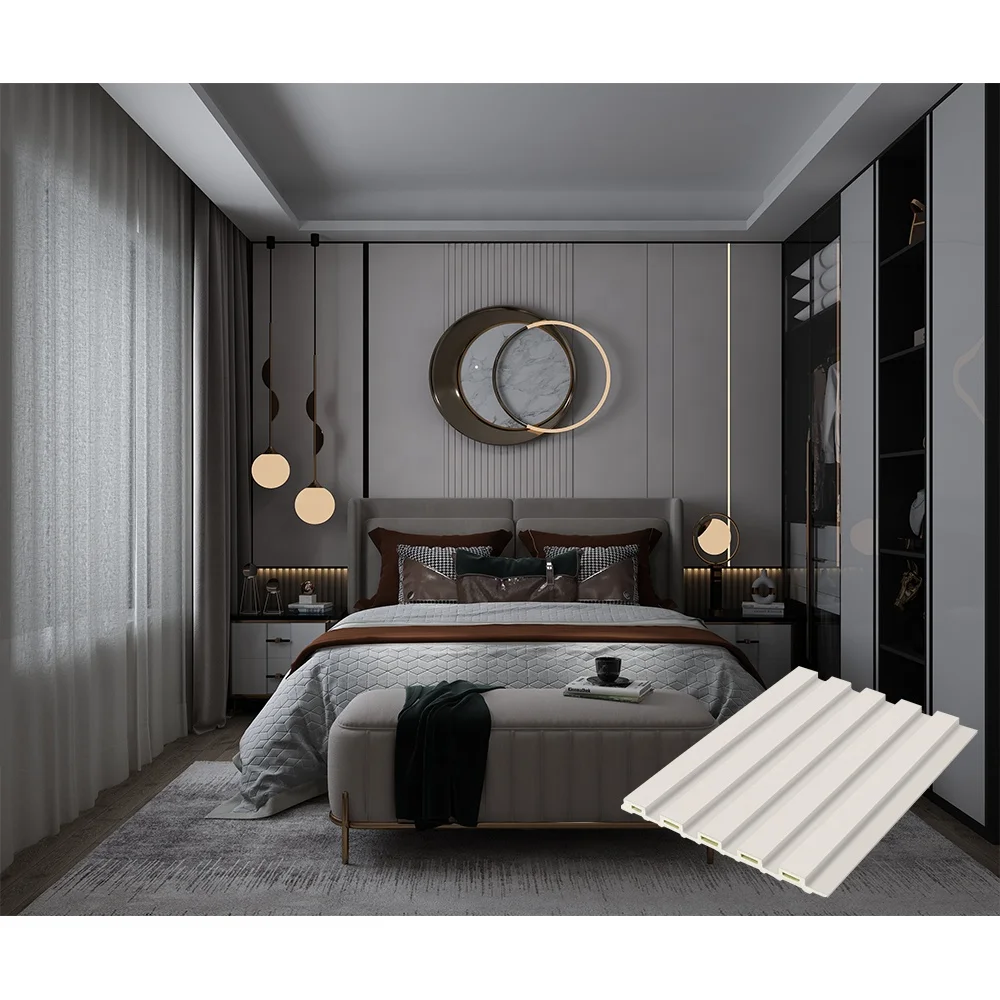 Internal Vertical Walls Cladding Headboard Panels for Wall Price Tongue and groove Pvc Fluted Panel Wainscoting Planks