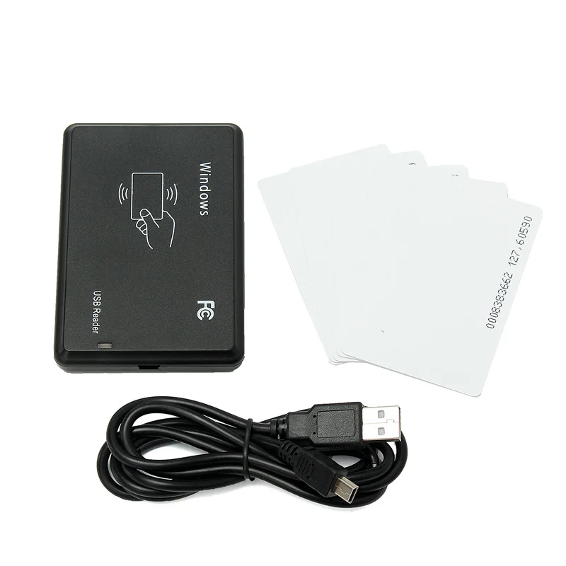Cheap Price 125khz Rfid Reader Writer Portable USB Rfid CARD Reader/writer Access Control Reader