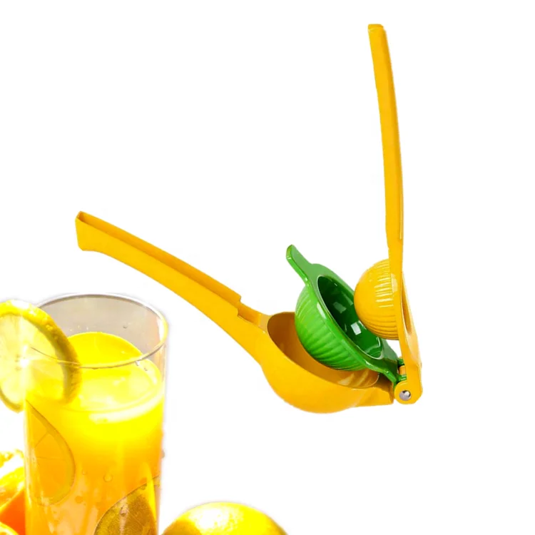 Extractor Manual De Zumo De Limón,Exprimidor De Cítricos De Aleación De  Aluminio,Amarillo Y Verde,Venta Al Por Mayor - Buy Extractor De Jugo  Manual,Manual De Extractor De Jugo,Mano Verde Prensa Manual Exprimidor De