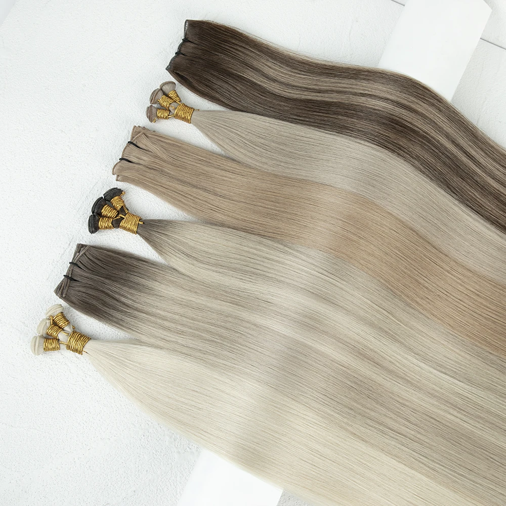 Top Selling Pu Skin Weft Seamless Hair Extensions New Hair Weft Extensions Genius Weft