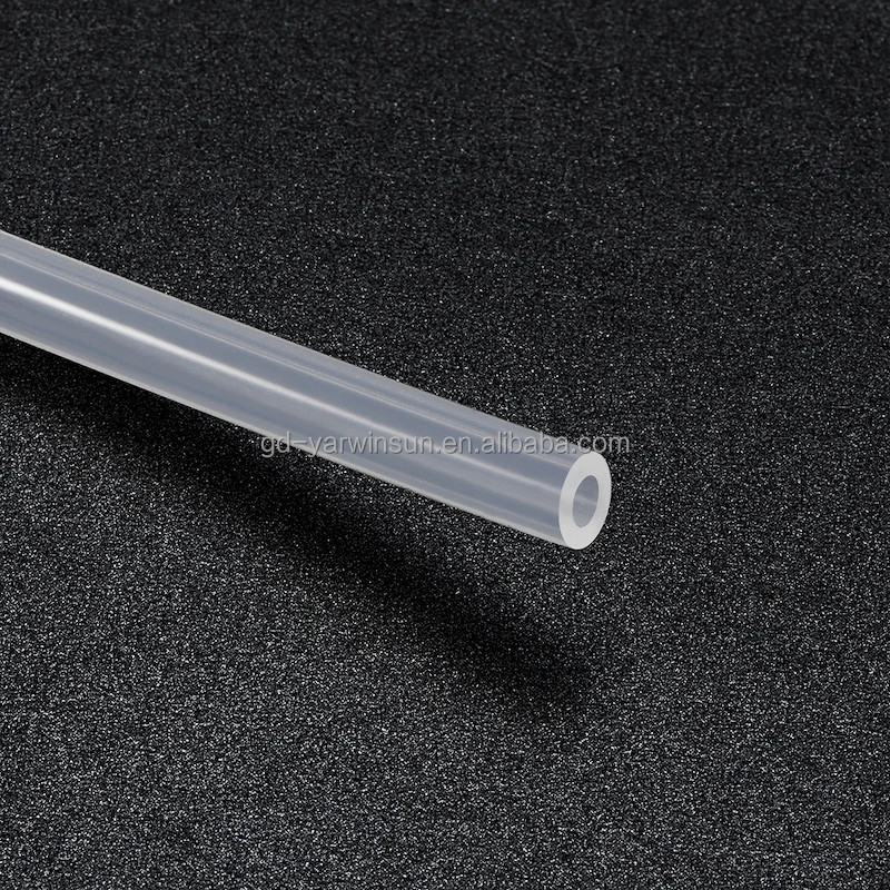 Soft Clear Silicone Hose Rubber Extruded Insulation Tube High