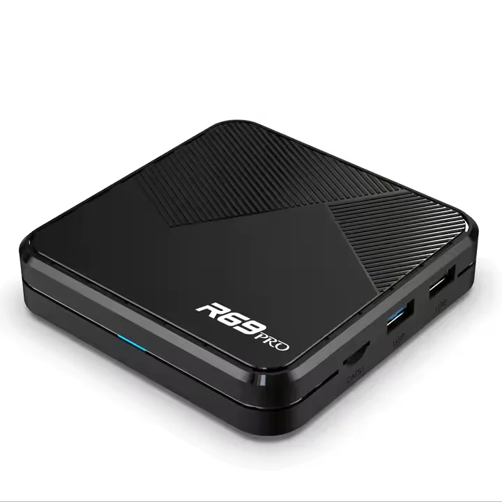 High Speed 8K WIFI 6 Set Top Box R69 PRO TV Box Android 14 Allwinner H728 Gigabit Ethernet Media Player
