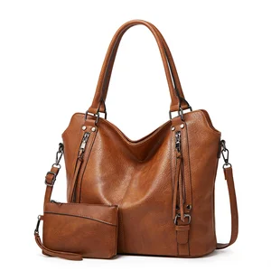 2026 Hot-Selling A-174 Women's Soft PU Leather Crossbody Tote Handbag New Fashion Underarm Shoulder Bag Zipper for