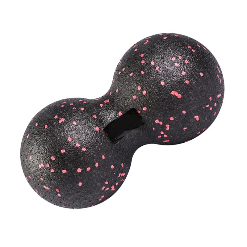 Расслабляющий массажер на заказ для всего тела, массирующий массаж тела, арахис, двойной роликовый Массажный мяч, набор