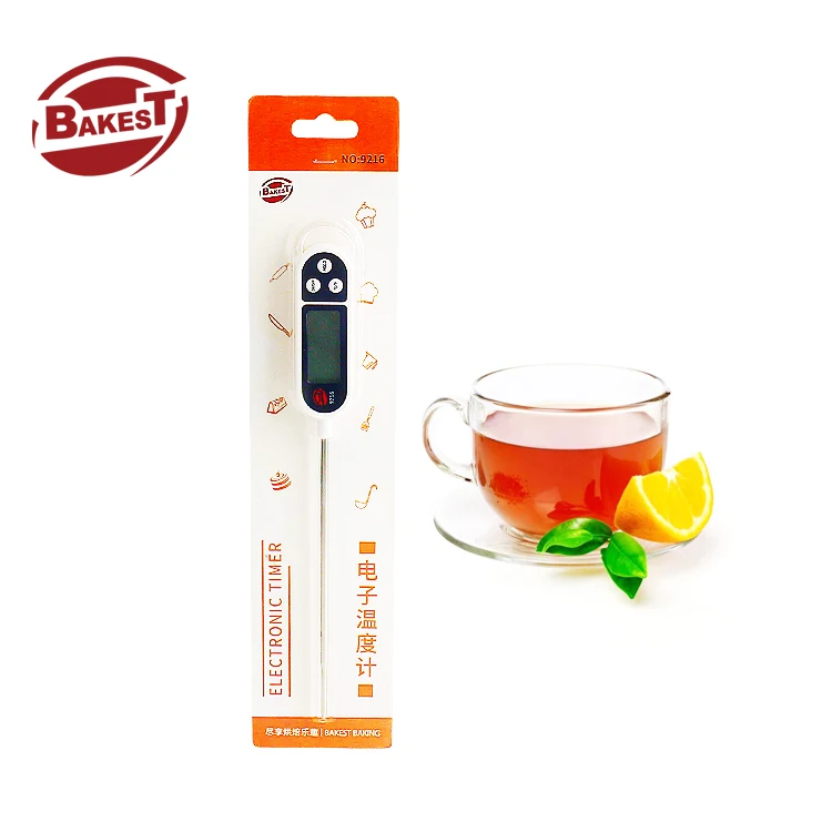 BAKEST Electronic Digital Kitchen Thermometer  Oil Thermometer  BBQ Water Milk Oil Liquid  Thermometer