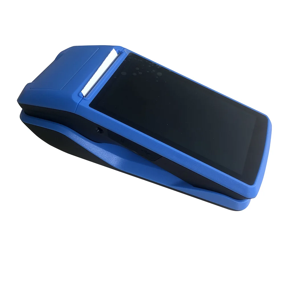Νέος 5.0 inch Android Portable Handheld smart pos terminal POS System With 58mm Thermal Receipt Printer STC002B