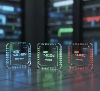 Intel Core I7-2760qm 2.4ghz Quad-core Processor & Amd Epyc 7742