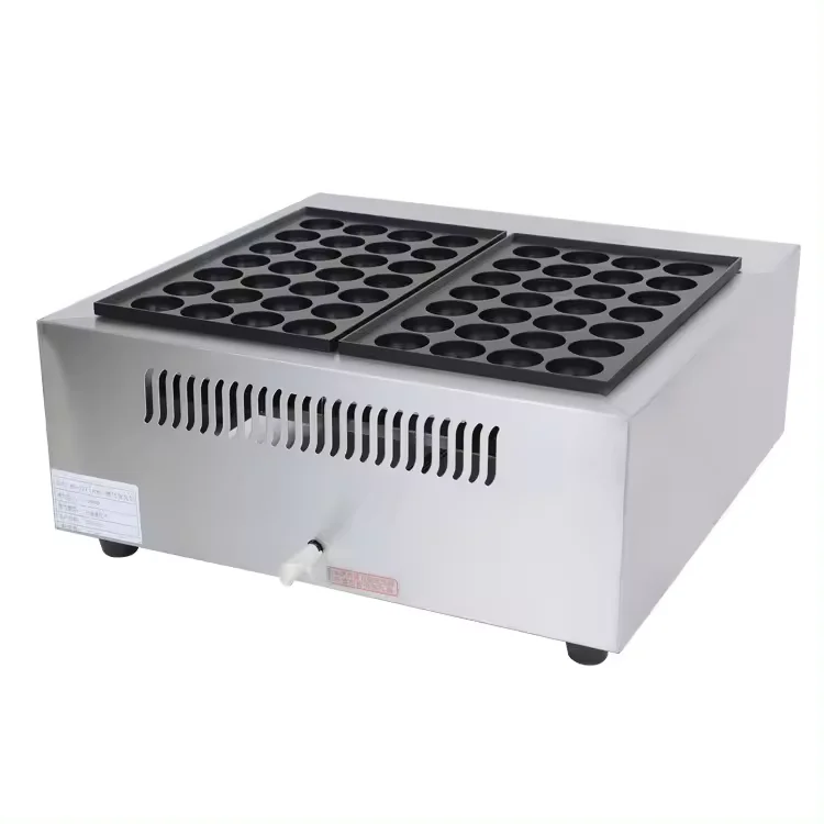 Commercial Street Snack Food Takoyaki Machine Gas Fishball Making Machine supplier