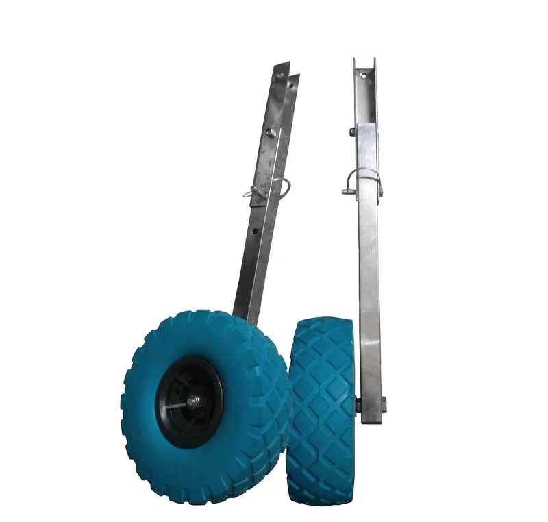 C-образный надувной прицеп, рама из нержавеющей стали с колесами