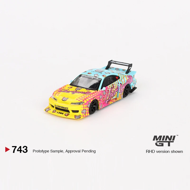 ミニカー MINIGT Nissan LB-Super Silhouette S15 Mini GT 1:64 Nissan Silvia S15 LB-Super Silhouette LBWK 2024