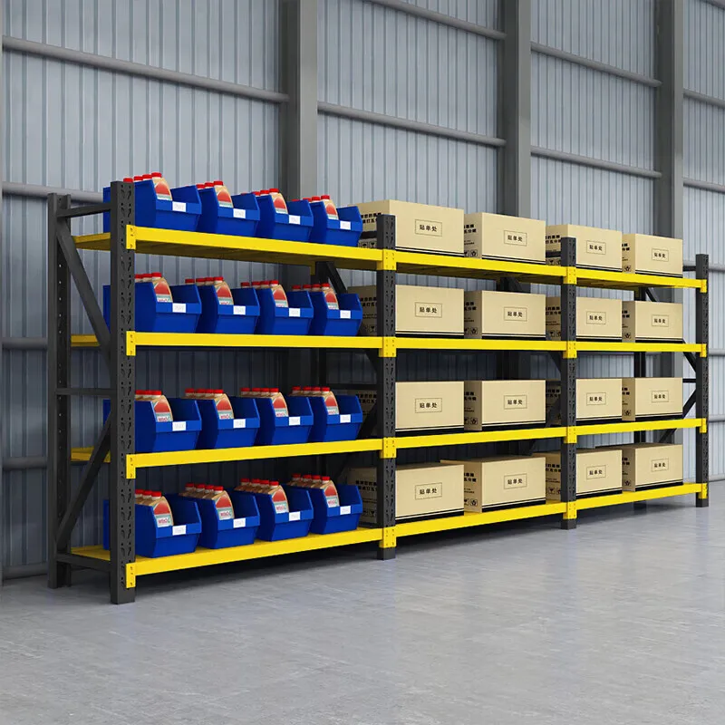 Steel Pallet Shelving Rack with Customizable Adjustable Storage for Warehouse Use